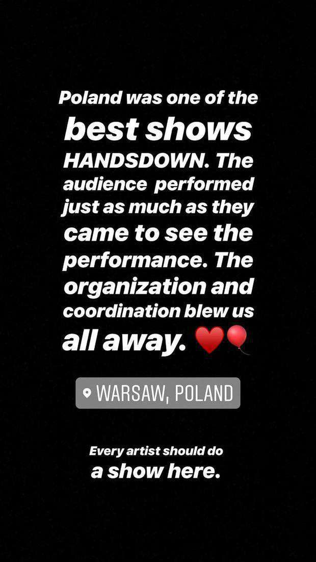 Stylistka Beyonce zachwycona koncertem w Polsce
