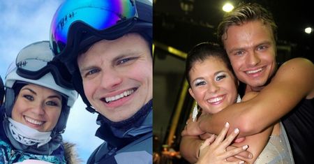 Uśmiechnięci Kasia Cichopek i Marcin Hakiel chwalą się narciarskim SELFIE Z DZIEĆMI (FOTO)