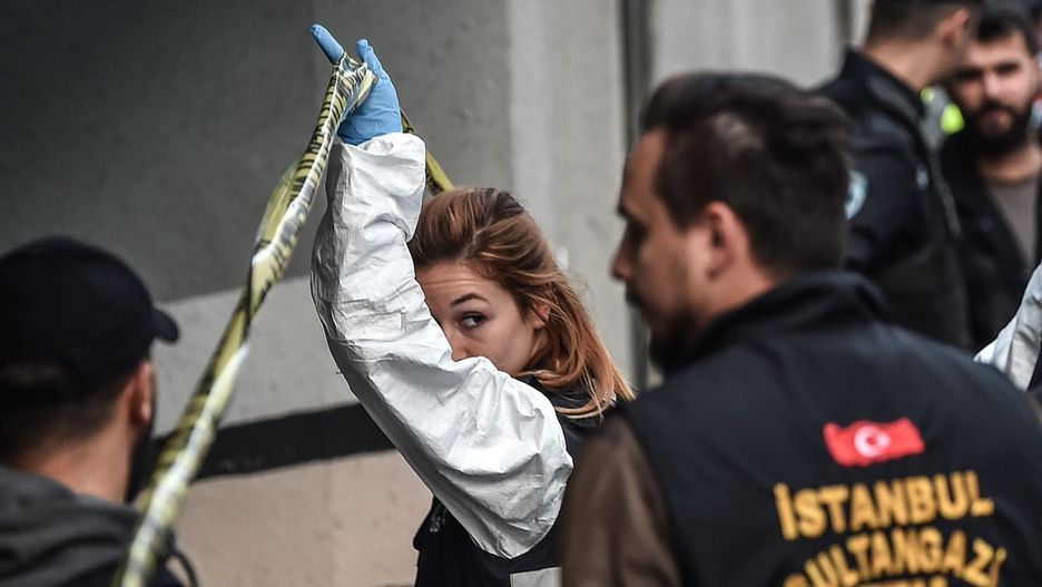 Policja w Stambule zbiera dowody zbrodni