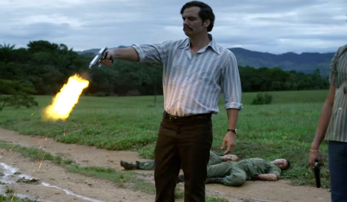 Kadr z serialu "Narcos"