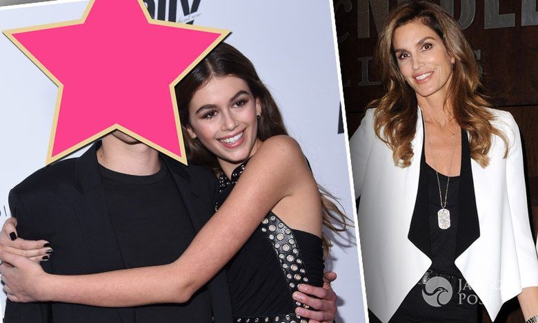 Dzieci Cindy Crawford: syn Presley Gerber i córka Kaia Gerber (fot. ONS)