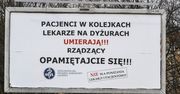 Lekarze grożą ogólnopolskim protestem. "Sytuacja jest tragiczna"