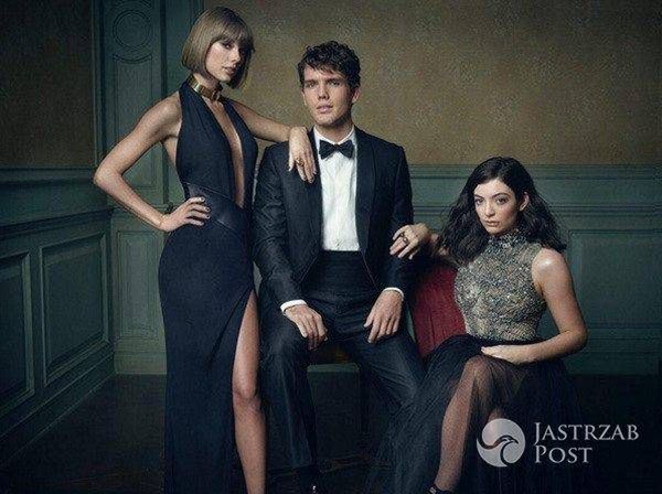 Taylor Swift, Austin Swift  i Lorde - spontaniczna sesja po Oscarach 2016, Vanity Fair