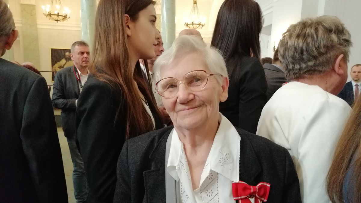 Zofia Hołub, bohaterka reportażu money.pl, została odznaczona Krzyżem Komandorskim Orderu Odrodzenia Polski