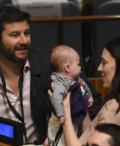 Premier Nowej Zelandii Jacinda Ardern zabrała na obrady ONZ swoją 3-miesięczną córeczkę