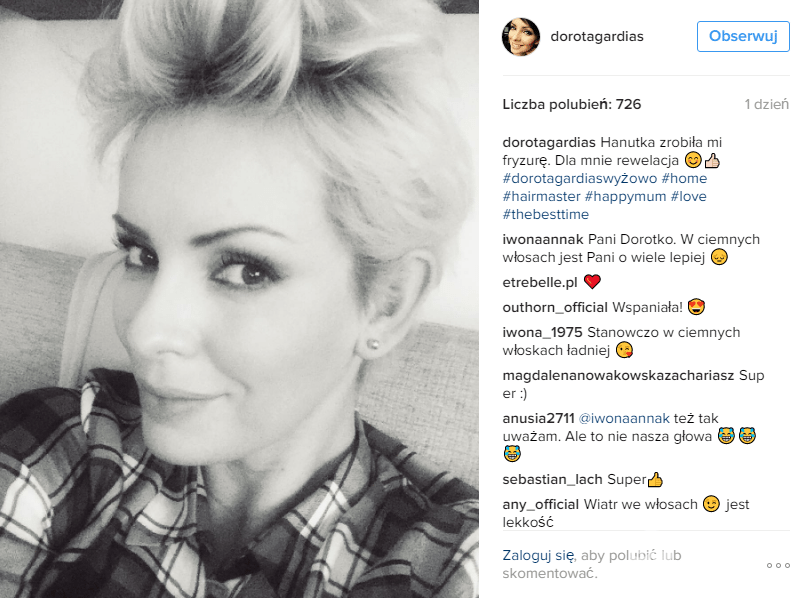 Dorota Gardias w nowej fryzurze!
