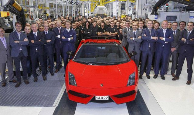 Ostatnie Lamborghini Gallardo zjechało z taśmy produkcyjnej