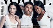 Riccardo Tisci, Mariacarla Boscono i Naomi Campbell w Vogue Brasil