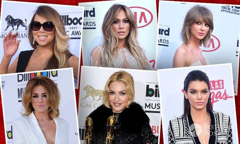 Niezapomniane kreacje gwiazd z gali rozdania Billboard Music Awards: Jennifer Lopez, Madonna, Rihanna, Miley Cyrus...