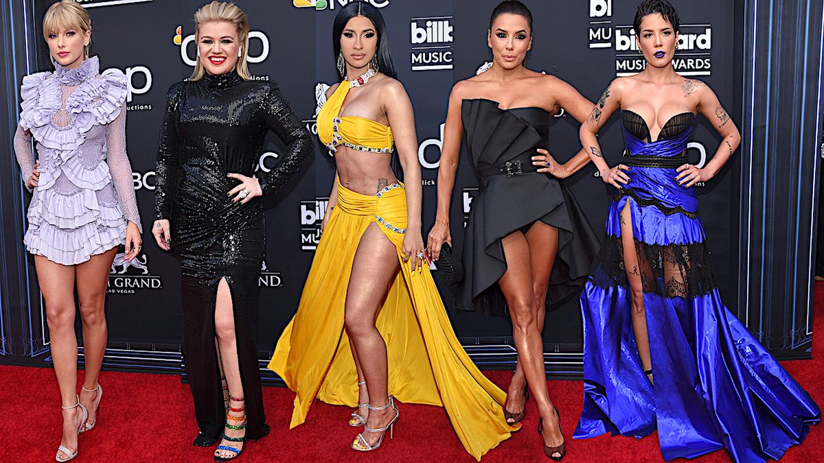 Billboards 2019. Kreacje gwiazd na czerwonym dywanie: Taylor Swift, Eva Longoria, Cardi B [ZDJĘCIA + WYNIKI]