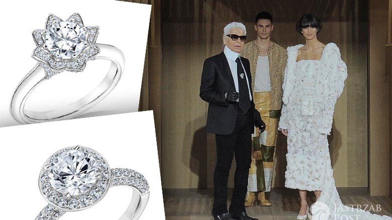 Karl Lagerfeld zaprojektował pierścionki zaręczynowe