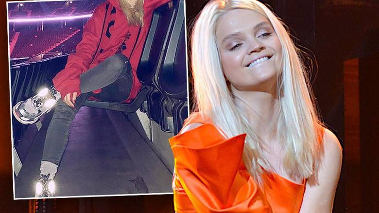 Margaret bez makijażu