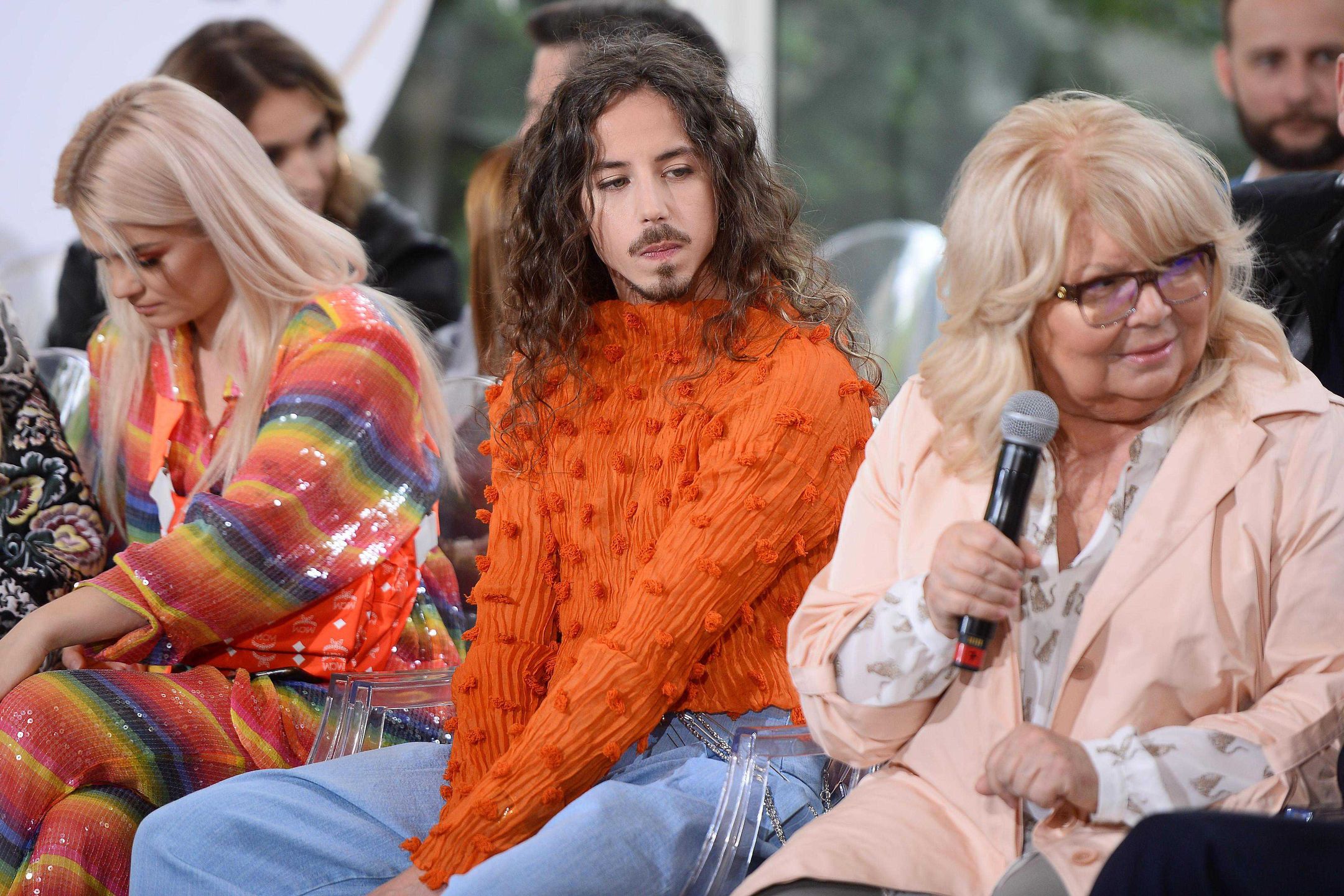 Michał Szpak i Nina Terentiew