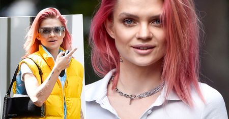Margaret w nietuzinkowej stylizacji przemierza stolicę. Wskoczyła w spodnie z futerkiem i odsłoniła płaski brzuch