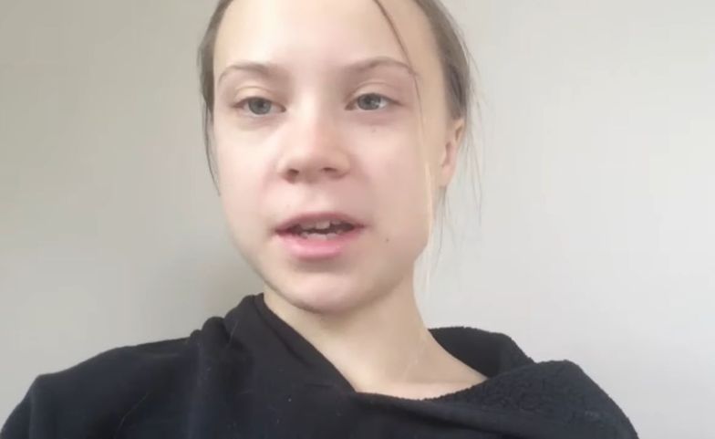 Greta Thunberg wypowiedziała się na temat pandemii koronawirusa