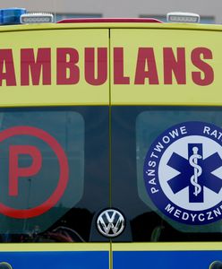 Michałowice. Zderzenie autobusu z autem dostawczym na DK7. 20 osób poszkodowanych