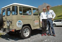 Słynna Isolde Holderied na trasie rajdu Silvretta Classic