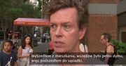 Dylan Baker pomagał sąsiadce w trakcie pożaru