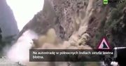 Lawina błotna zeszła na autostradę