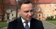 Andrzej Duda złożył kwiaty na grobie Lecha i Marii Kaczyńskich