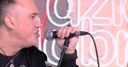Szymon Wydra na scenie "Dzień Dobry TVN"