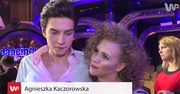 Agnieszka Kaczorowska i Nikodem Rozbicki dobrze bawią się w "Tańcu z gwiazdami"