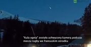 Spadający meteoryt uchwycony na południu Francji