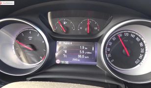 Opel Astra 1.4 Turbo 125 KM (MT) - pomiar spalania