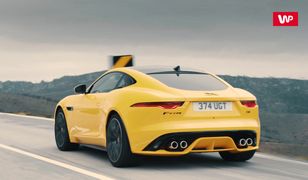 Jaguar F-Type R - pierwsza jazda nowym brytyjskim coupe