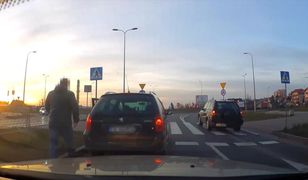 Wysiadł z auta, by pouczyć o suwaku. Nie miał racji, a sprawą zajmuje się policja
