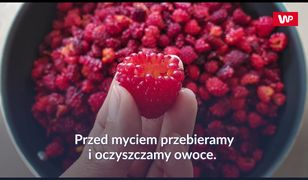 Maliny – czy musimy je myć?