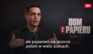 "Dom z papieru". Finałowy sezon. Berlin wspomina pierwszy i ostatni dzień na planie