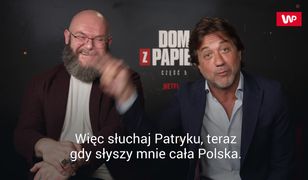 "Dom z papieru" Netfliksa. Gwiazdy serii mają wiadomość dla Patryka Vegi