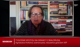 Agnieszka Holland o stanie wyjątkowym: "Uchodźcy nie znikną, nawet jeśli postawimy wyższe mury"
