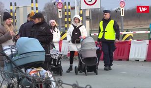 Tłumy uchodźców na granicy. Jedni uciekają, inni wracają na Ukrainę