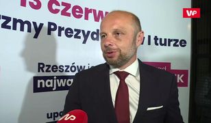 Rzeszów. Konrad Fijołek dla WP po wynikach exit poll. Mówi o "wyraźnym sygnale"