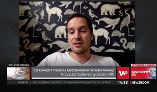 Zalewski o koncertach dla zaszczepionych. "To przerzucanie odpowiedzialności"