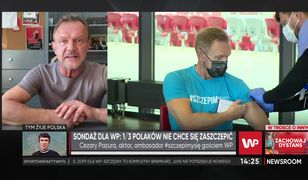 Cezary Pazura: wierzę, że pójdziemy po rozum do głowy i poddamy się szczepieniom