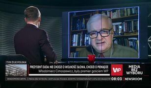 Media bez wyboru. Cimoszewicz pytany o pieniądze dla NFZ. "To szyderstwo"