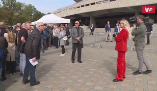 TVN pojawił się przy "Spodku". Próbowano uspokoić wyborców PiS