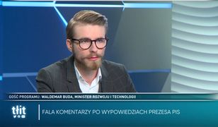 Konsternacja w studiu. Oto, czym pochwalił się minister