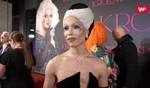 Drag queen Himera na premierze "Królowej" Netfliksa