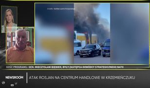 Atak na centrum handlowe w Krzemieńczuku. "To jest państwowy terroryzm"