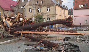 Tak wygląda Lądek-Zdrój po przejściu kataklizmu. "Najgorszy obrazek"