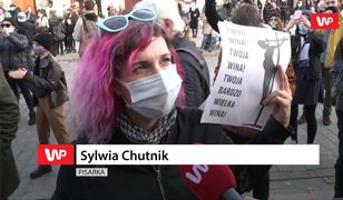 Sylwia Chutnik o protestach pod Kościołami. "Najwyższa pora"