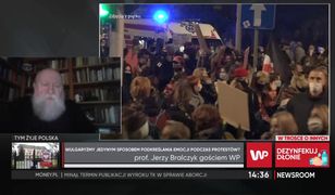 Prof. Bralczyk odpowiada Jurkowi Owsiakowi. Chodzi o wulgaryzmy na protestach