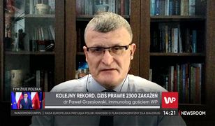 Koronawirus w Polsce. Rośnie liczba zajętych respiratorów. Dr Grzesiowski: "To jest prawdziwy problem"