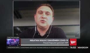 Koronawirus. Paweł Kapusta: "Nie ma miejsc na oddziałach, nie ma wolnych łóżek"