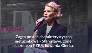 Małgorzata Kożuchowska zagra w filmie. Wcieli się w rolę żony Edwarda Gierka