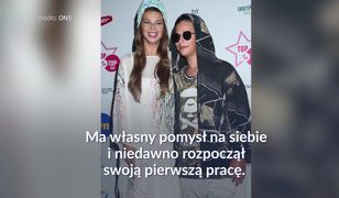 Edyta Górniak jest dumna z syna. Podjął pierwszą pracę